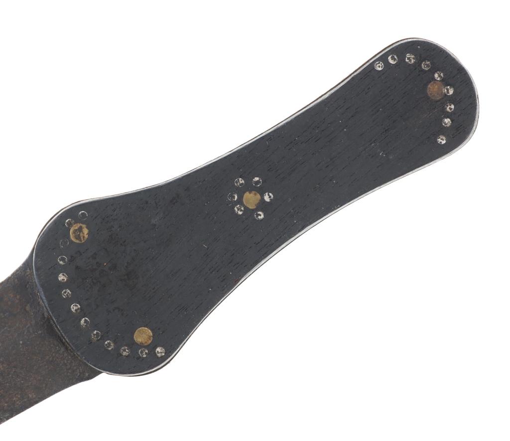 American Dag Fighting Knife - Silver Spotted
