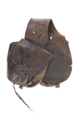 Montana Pommel Saddle Bags with Hidden Holster