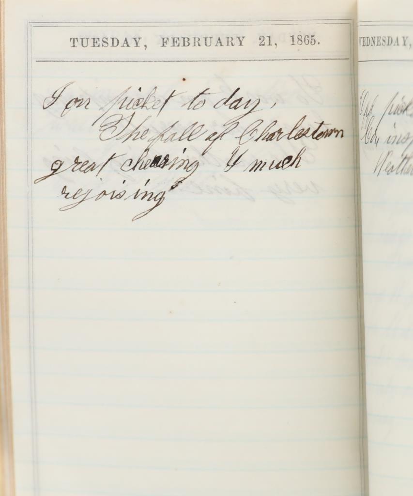 11th Maine Civil War Diary - George Days c. 1865