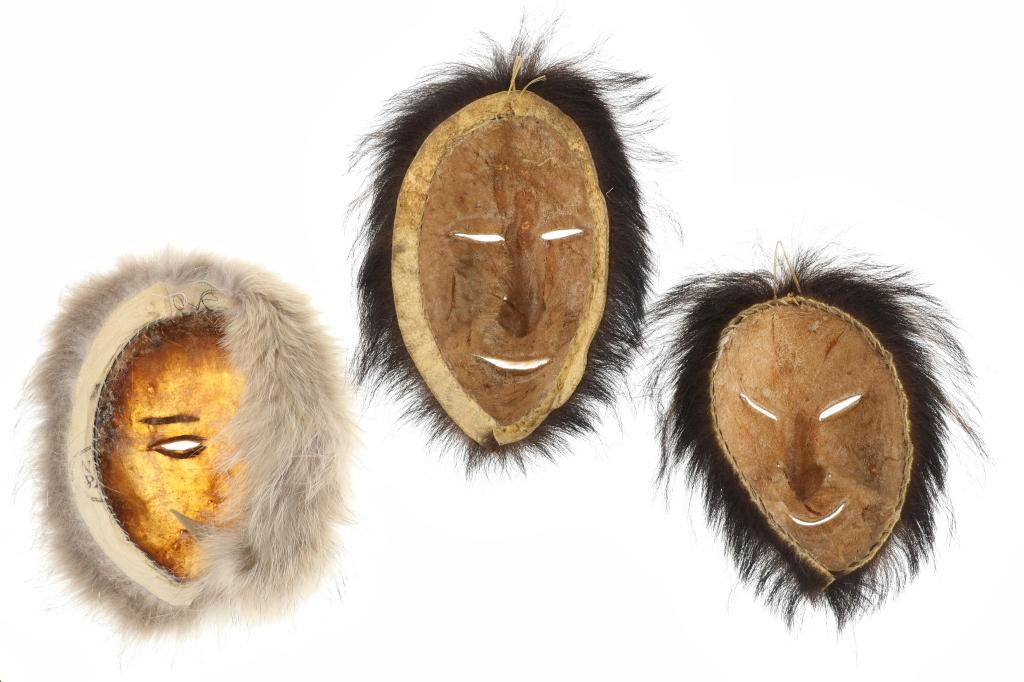 Inuit First Nation Inuvik Northwest Terr. Masks