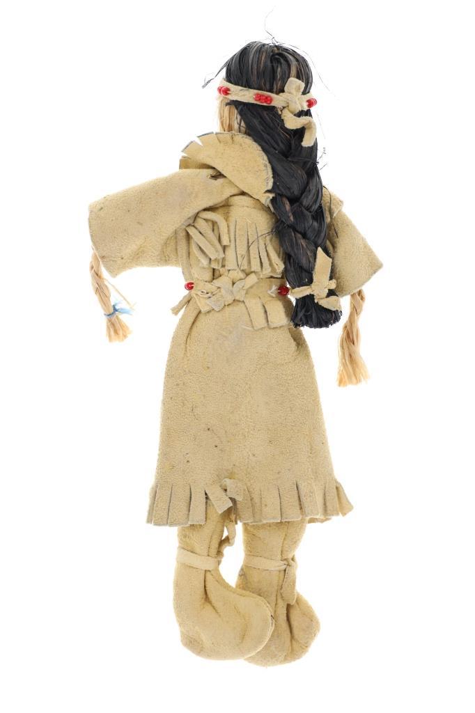 Native American Pipe, Pipe Bag, & Child's Doll