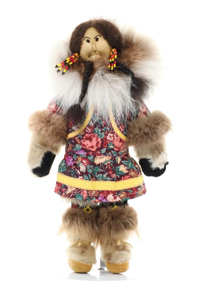 Inuit Eskimo Native American Dolls Mid/Late 1900s