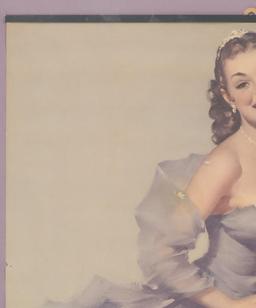 Miss Sylvania Print From Gil Elvgren's Drawing