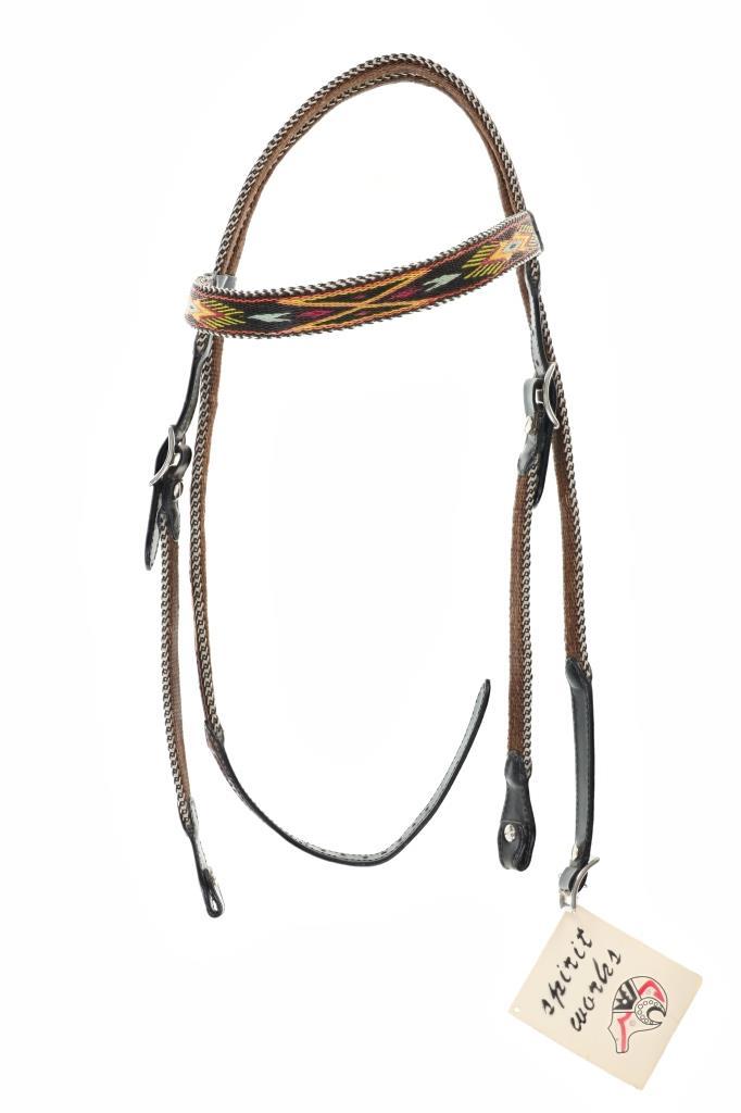 Spirit Works Horse Hair Horse Bridle Late 1900s