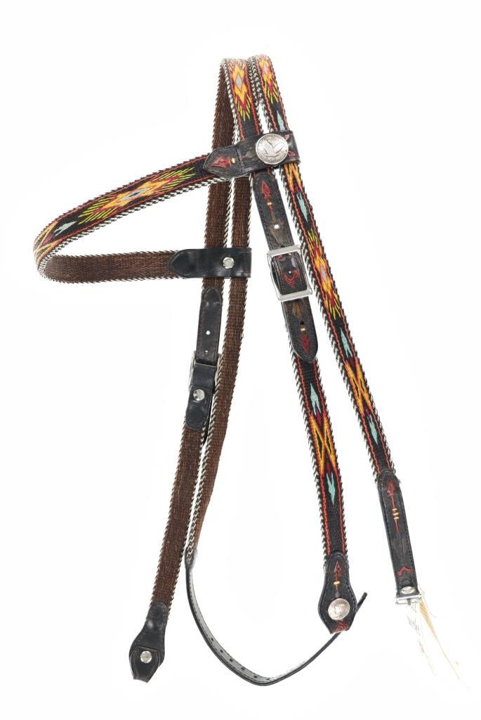 Spirit Works Horse Hair Horse Bridle Late 1900s