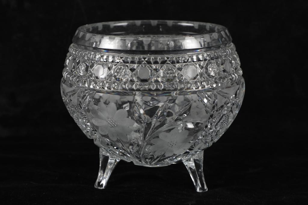 EAPG McKee Glass Company Pressed Glass Bowl