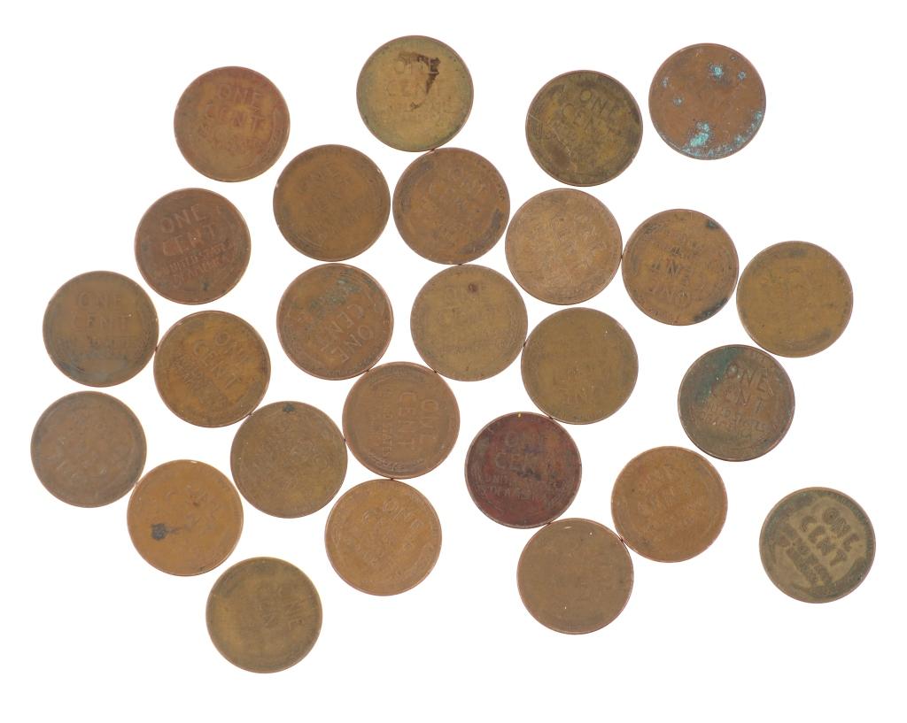 United States Wheat & Indian Head Coins 1842-1958