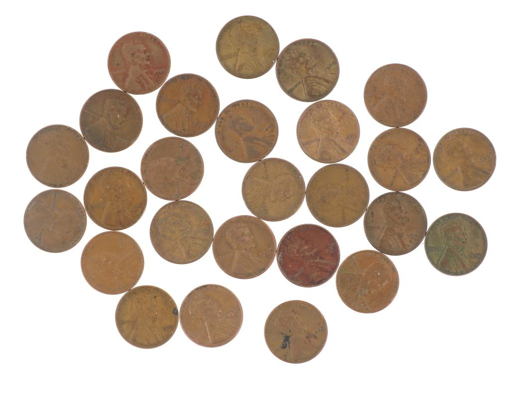 United States Wheat & Indian Head Coins 1842-1958