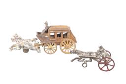 Hubley Mfg. Co Cast Iron Western Toys 1910-30s (2)