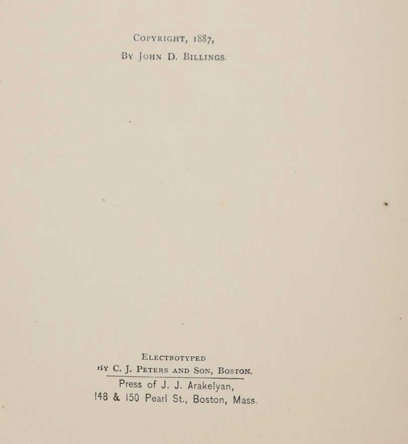 Rare 1887 1st Ed. "Hardtack & Coffee" by Billings