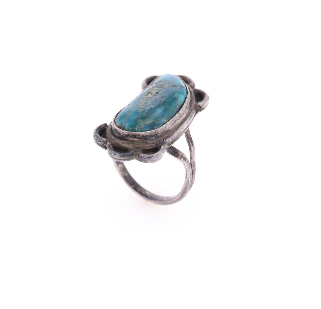 Vintage Turquoise Ring Collection, ca. 1940s-1970s