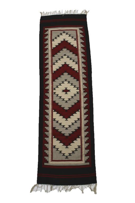 Zapotec Oaxaca Ganado Medallion Rug c. 1960's