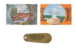 Yellowstone / Glacier Mirrors & Hotel Key Tag