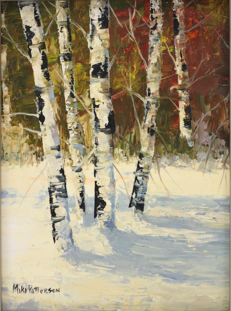 Mike Patterson b.1953 Winter Aspen Collection
