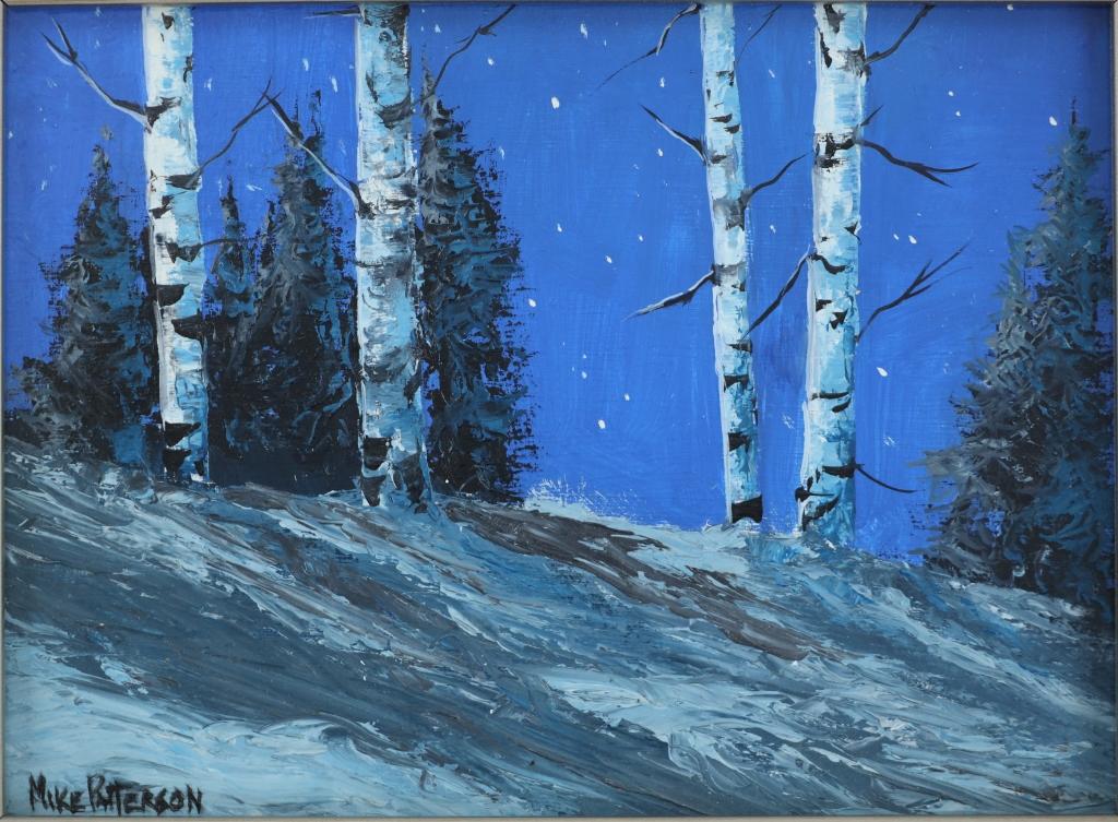 Mike Patterson b.1953 Winter Aspen Collection