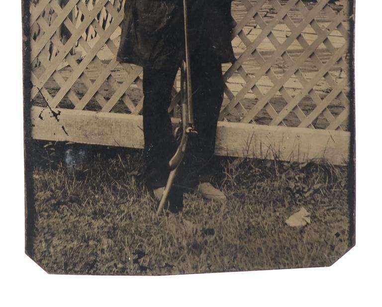 American Male Hunter's Professional Tintypes c1870