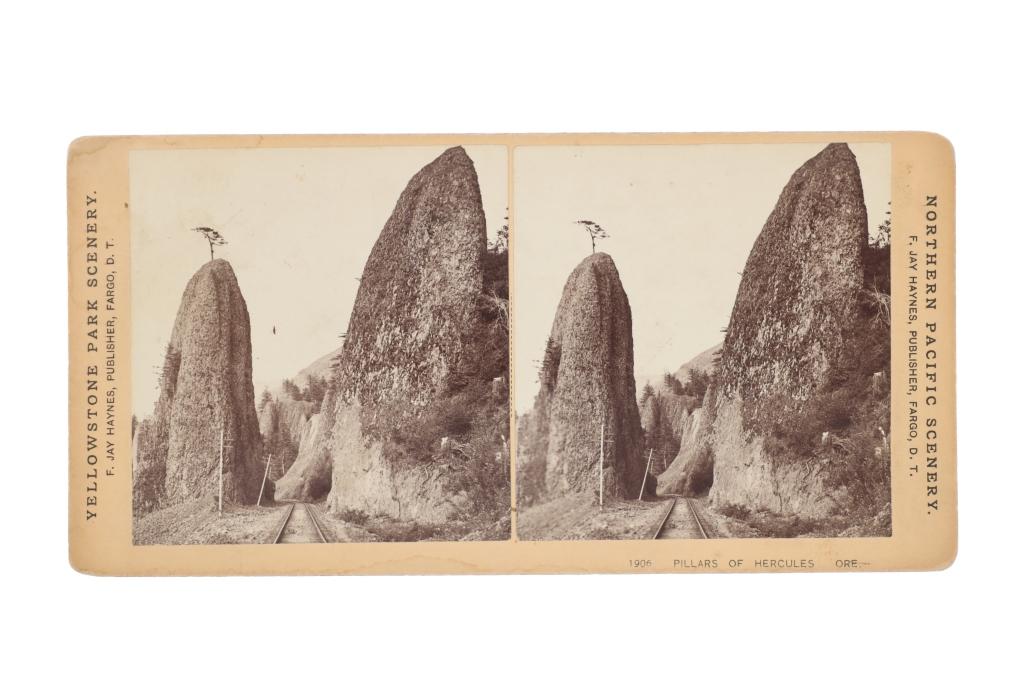 F.J. Haynes Yellowstone & Pacific Stereoviews (5)