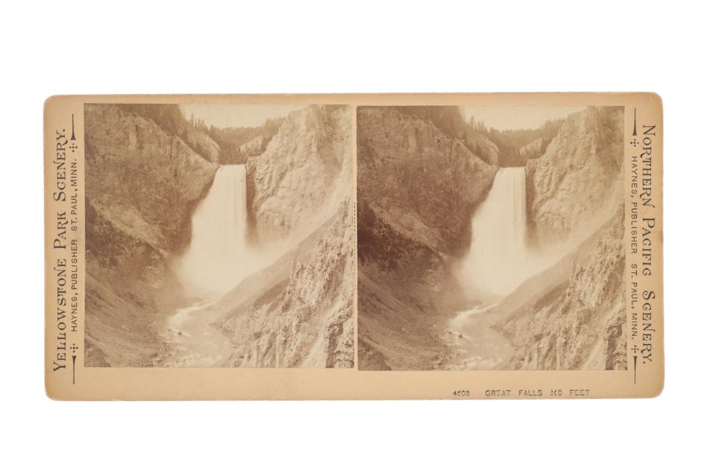 F.J. Haynes Yellowstone & Pacific Stereoviews (5)