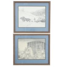 Two Don Greytak (1936-) Framed Prints c. 1970-90s