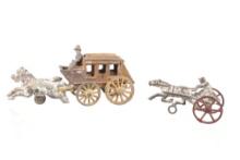 Hubley Mfg. Co Cast Iron Western Toys 1910-30s (2)