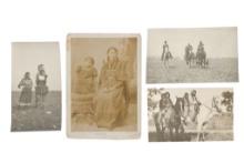 Native American Cabinet Card & Photos 1900-11 (4)