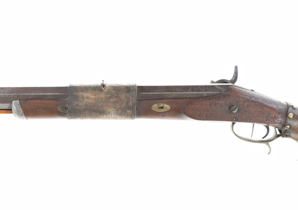 Ca. 1850's Frontier Indian Buffalo Big Bore Rifle