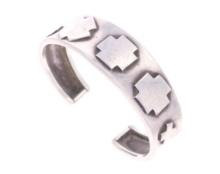 Navajo Gilson Smith Sterling Cuff Bracelet