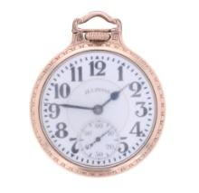 Illinois Watch Co. Bunn Special W/ 10K GF Case