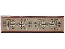 Navajo Style Yei Custom Woven Runner Large