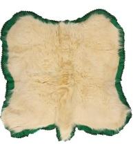 Montana Rocky Mountain Goat Felt Taxidermy Rug