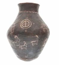 Tarahumara Rarámuri Olla Pottery Vessel c. 1900-30