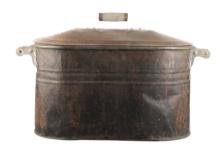 Rustic Montana Copper Boiler w/ Turned Handles