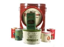 Vintage Advertising Tins Collection, ca 1920-1960