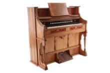 Crown School Pedal Oak Organ No. 9 Style 1880-90s