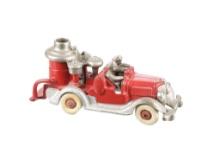 Hubley Manufacturing Co Cast Iron Fire Truck 1910s