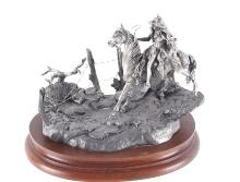 F.J. Barnum Limited Ed. "Clash of Cultures" Pewter