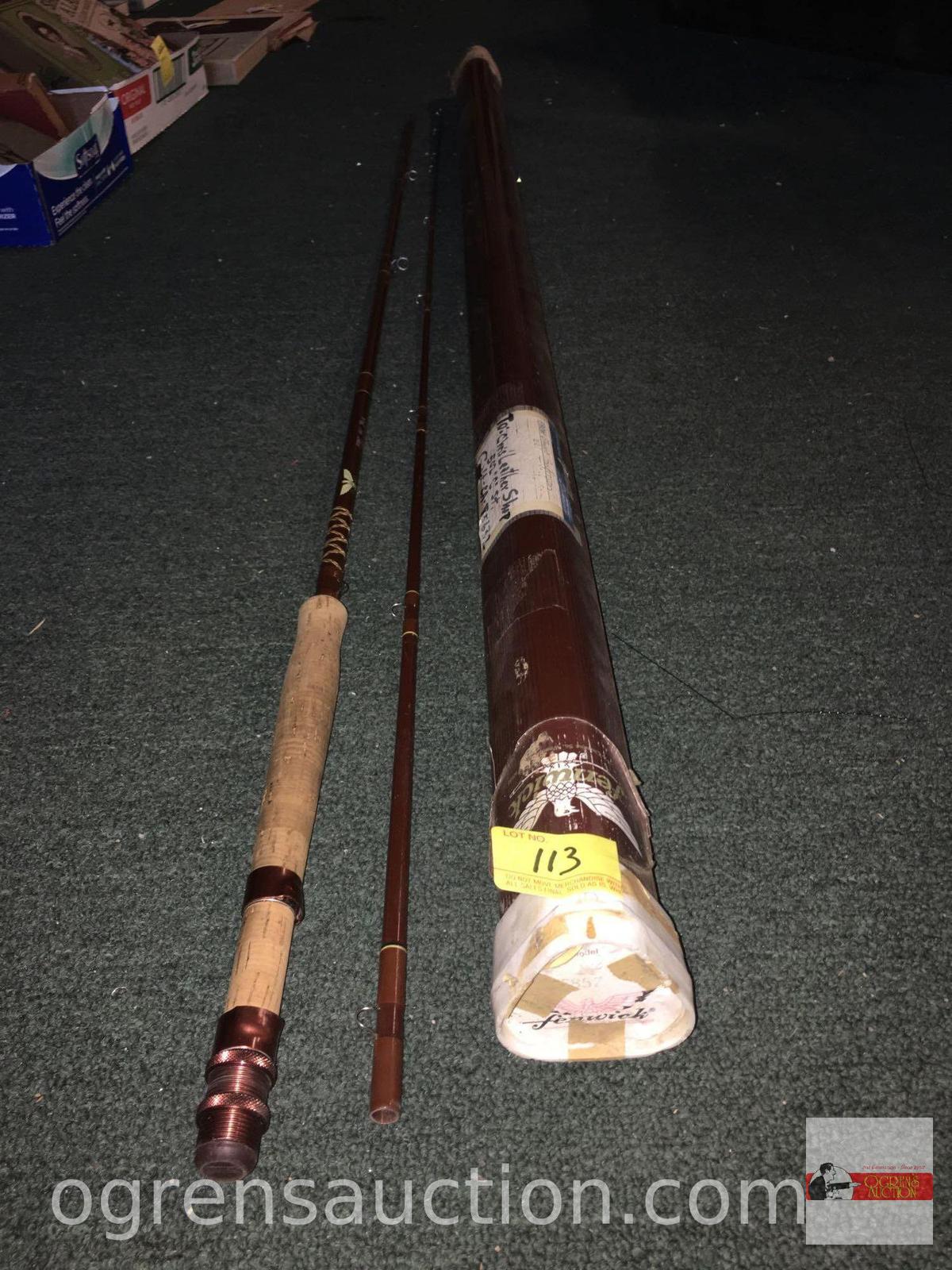 Fishing - Fly Rod - Fenwick 2 pc. Fiberglass Model #M 201136, 8'6" 3 7/8oz