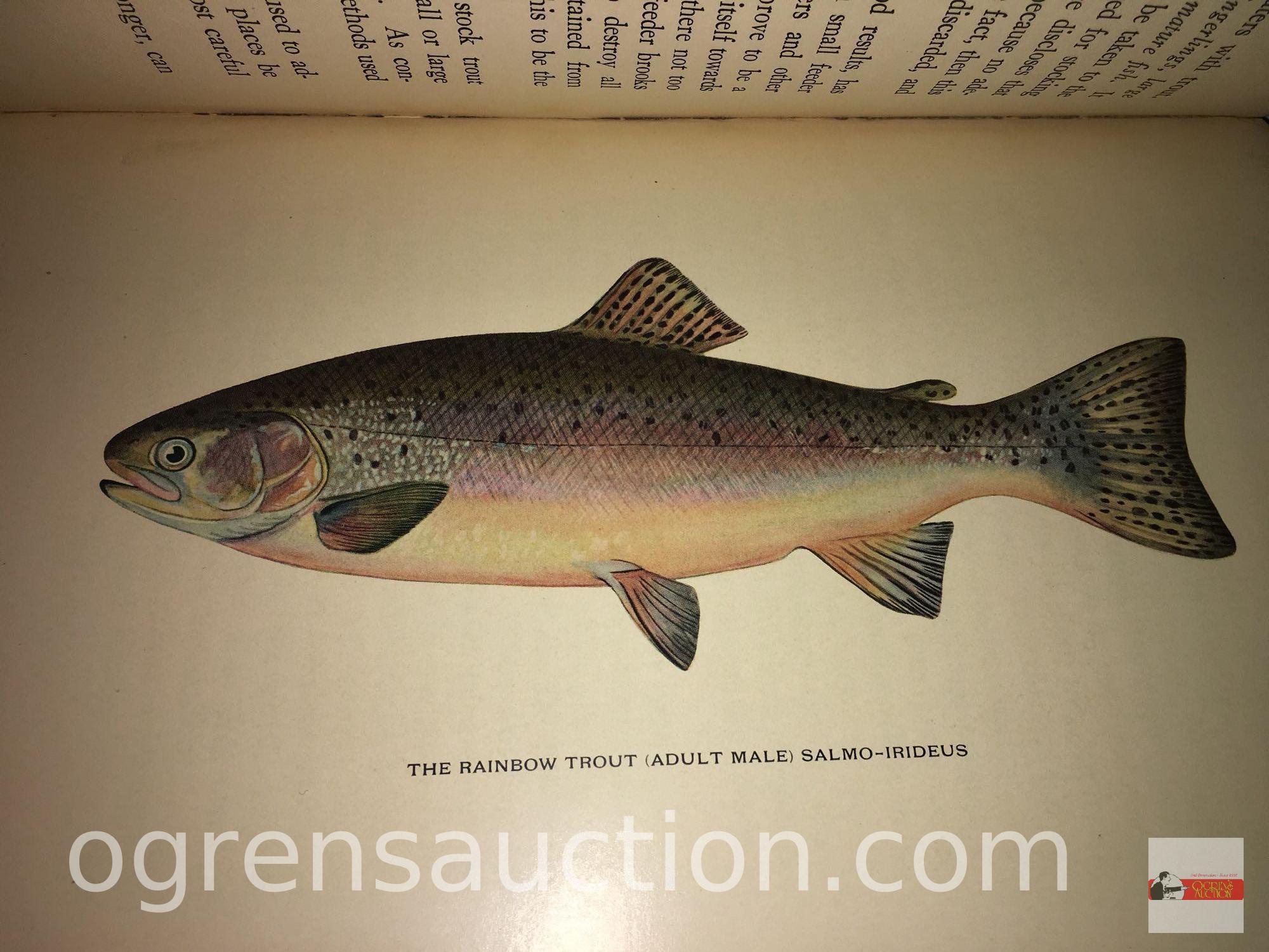 Books - Fishing - 1928 The Evolution of Trout, Trout Fishing in America by Charles Zibeon Southard