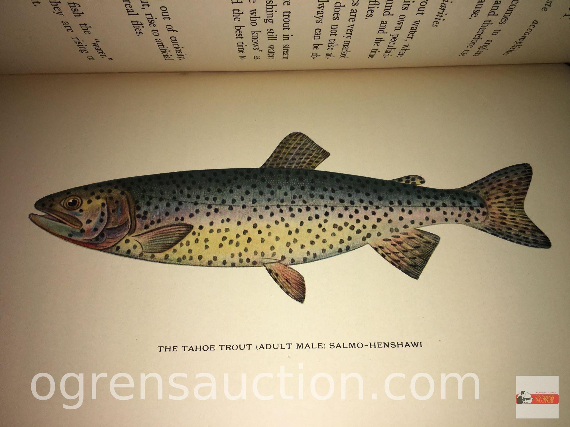 Books - Fishing - 1928 The Evolution of Trout, Trout Fishing in America by Charles Zibeon Southard