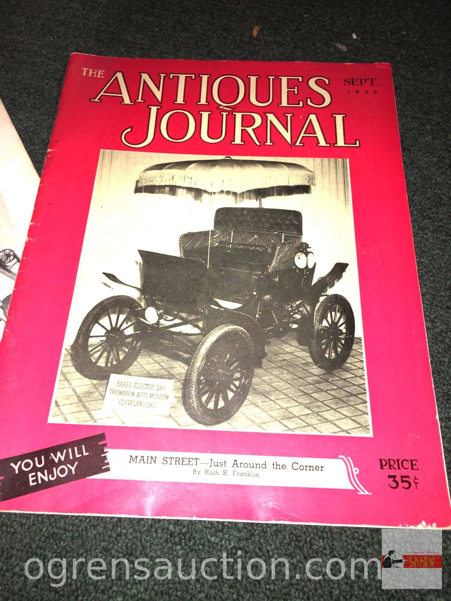 Books - 4 catalogs - 2-1950 Hobbies, 1955 Wholesale Catalog & 1952 Antique Journal