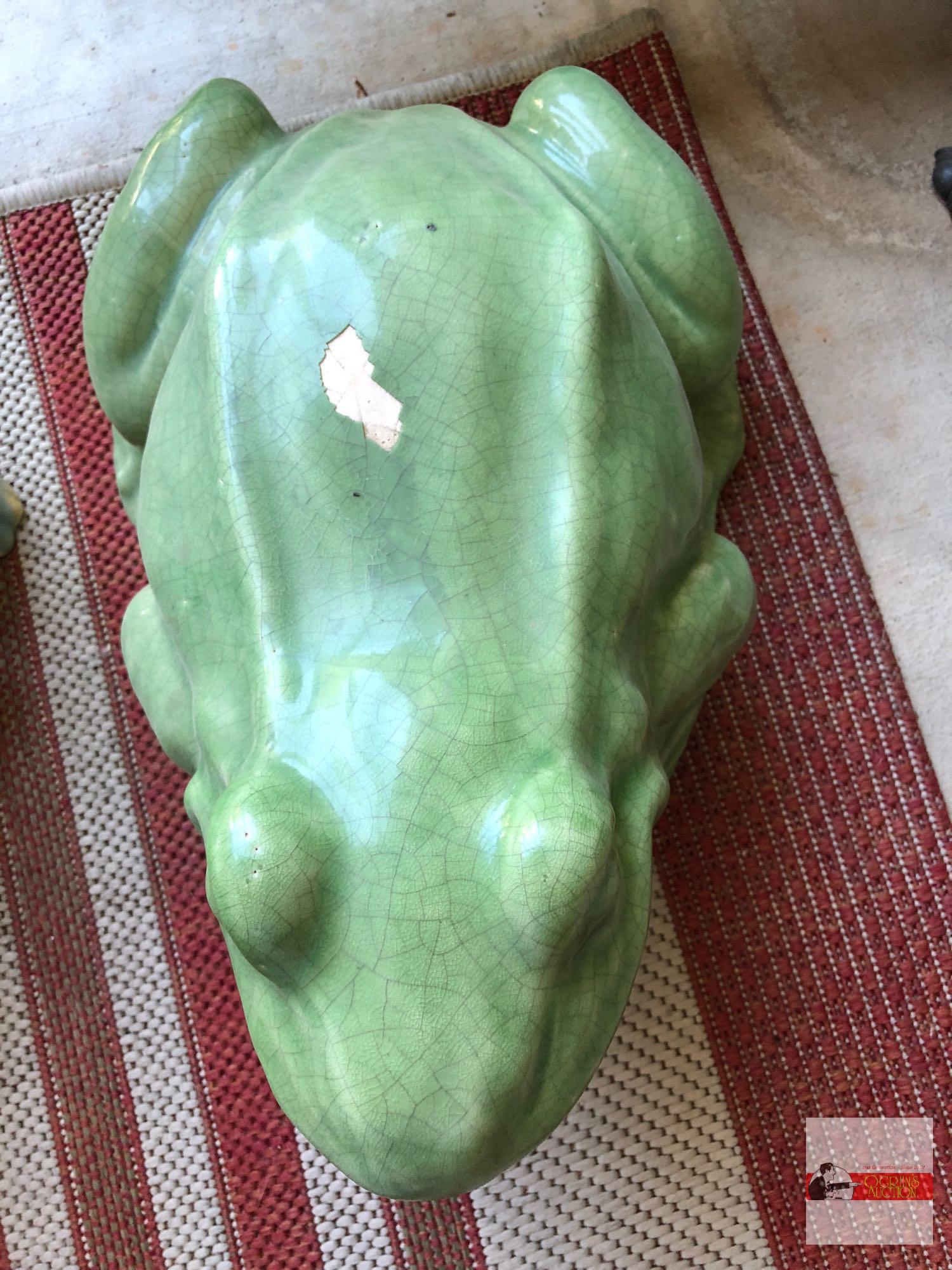 Yard & Garden - 2 ceramic Frogs