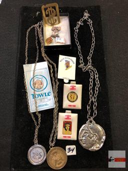 Jewelry - Necklaces and lapel pins