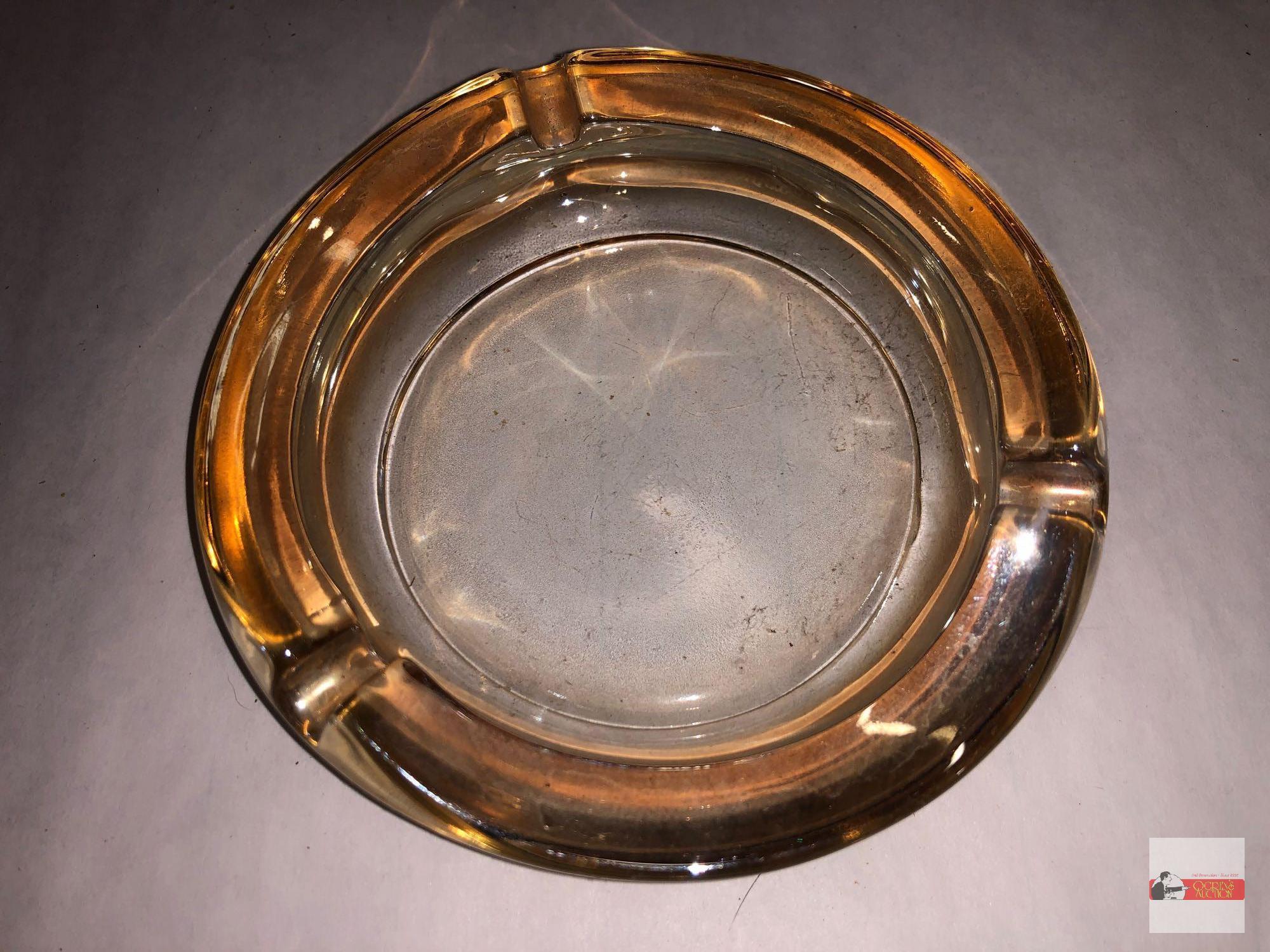 Carnival Glass - 4 Marigold