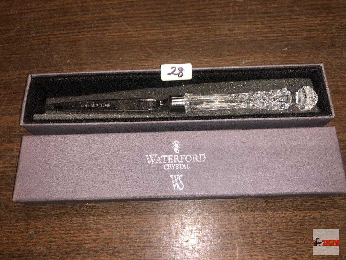 Letter Opener - Waterford Crystal, orig. box