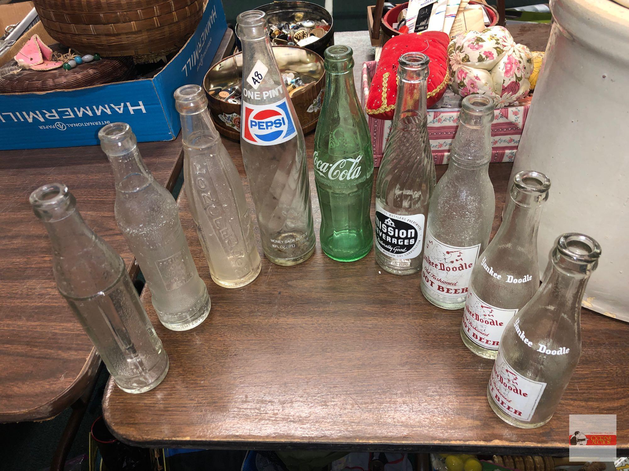 Vintage Soda bottles - 9
