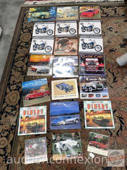 Car Collectibles - 21 car/motorcycle calendars