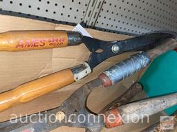 Tools - 4 Loppers, wooden handles