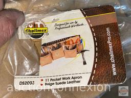 Tools - Chalimex Professional 11 pocket work apron, new