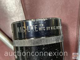 Tools - Automotive mag lite, car duster misc.