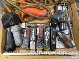 Tools - Automotive mag lite, car duster misc.